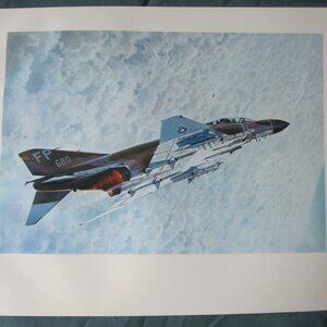 Keith Farris Aviation 9" x 11" Bookplate Print - MIG- 21